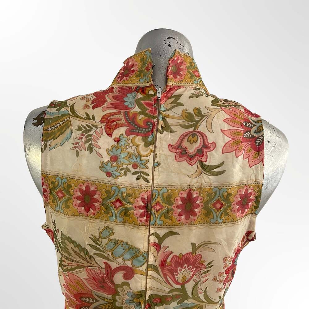 Vintage Avalon Classics Floral Maxi Dress Cottagecore Boho - Picture 3 of 6